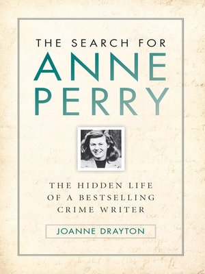 cover image of The Search For Anne Perry